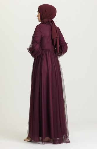 Habillé Hijab Plum 5474-01