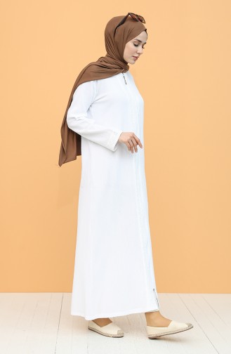 White Abaya 42204-05