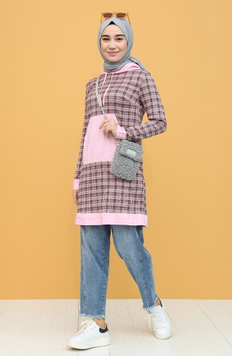 Garnili Tunik 1016-02 Pembe