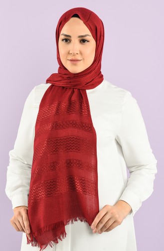 Claret Red Shawl 55016-06