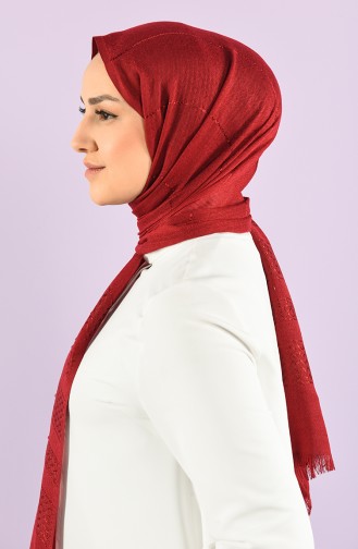 Claret red Sjaal 55016-06