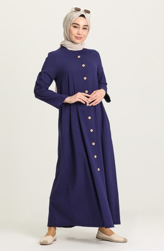 Purple Hijab Dress 12204-06