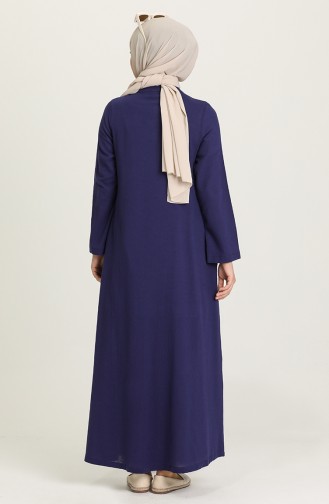 Lila Hijab Kleider 12204-06