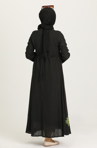 فستان أسود 22210-07