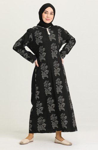 Robe Hijab Noir 32201A-07