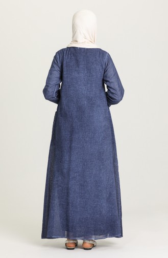 Robe Hijab Indigo 92211-01