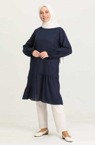 Navy Blue Tuniek 12202-01