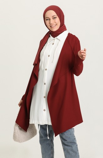 Claret red Vest 3257-01