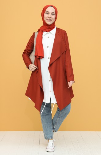 Brick Red Cardigans 3257-02