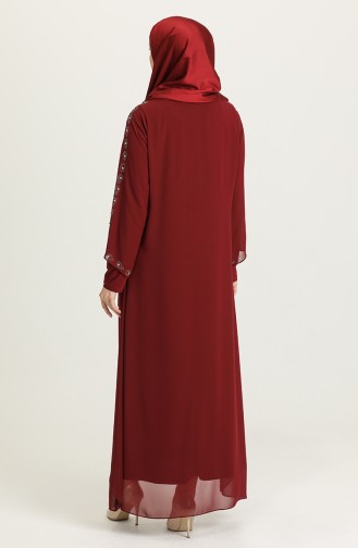 Habillé Hijab Bordeaux 5066-06