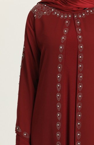 Habillé Hijab Bordeaux 5066-06