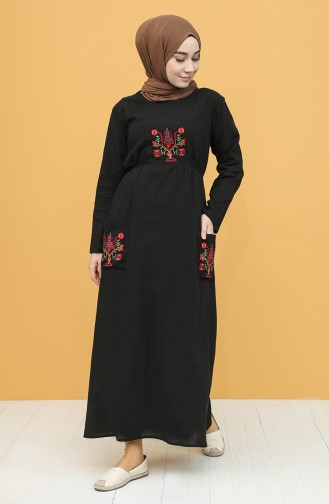 Robe Hijab Noir 22205-04