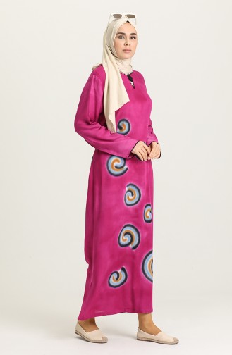 Robe Hijab Fushia 32205-02