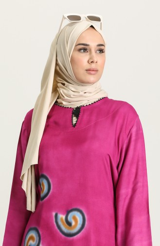 Robe Hijab Fushia 32205-02