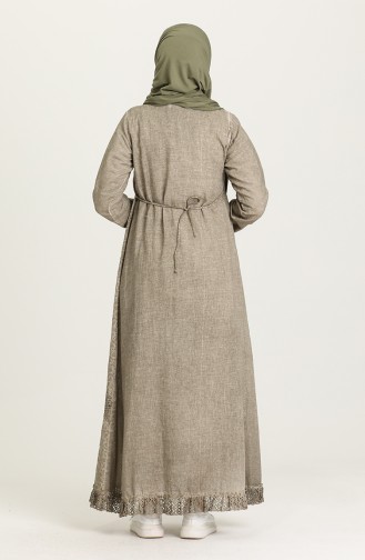 Mink Hijab Dress 92210-04