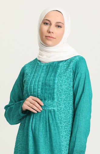 Green Hijab Dress 92210-05