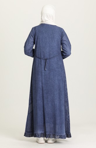 Robe Hijab Indigo 92210-06