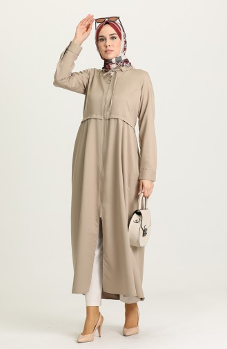 Milk Coffee Abaya 211552-02