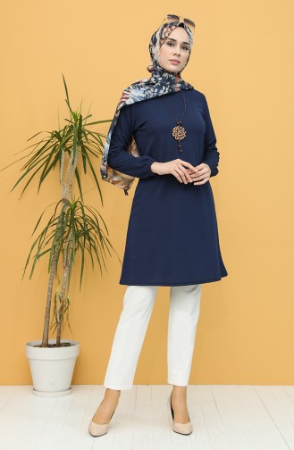 Navy Blue Tuniek 1540-02