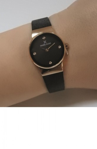 Black Wrist Watch 012344B-06