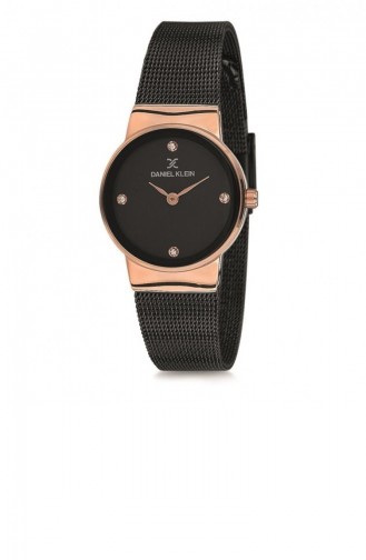 Black Wrist Watch 012344B-06