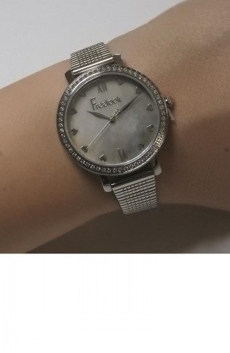 Silver Gray Wrist Watch 1100581