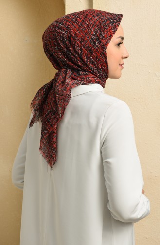 Rot Kopftuch 11507-04
