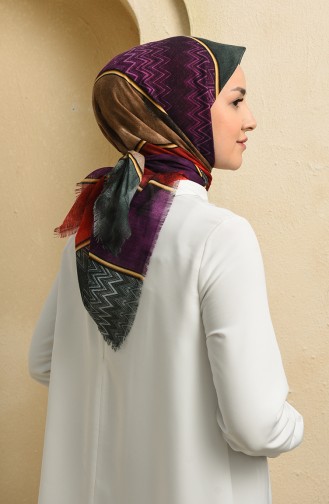 Green Scarf 11509-05