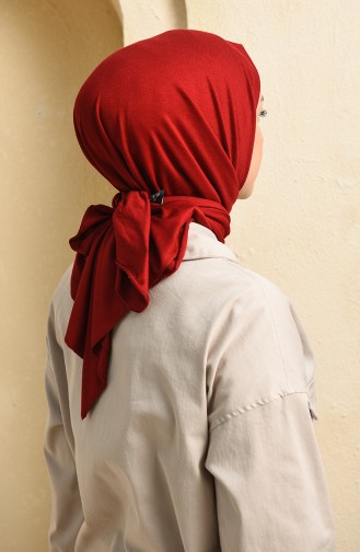 Claret red Hoofddoek 19035-02