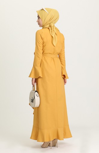 Abayas Jaune 7291-08