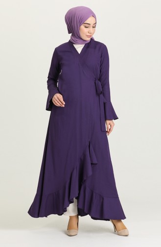 Purple Abaya 7291-15