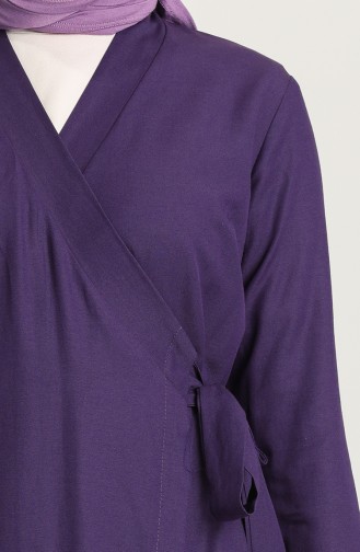 Purple Abaya 7291-15