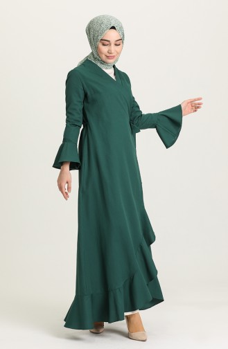 Smaragdgrün Abayas 7291-19