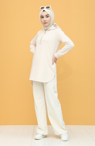 Dark Cream Tuniek 1453-03