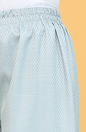 Pantalon Bleu Glacé 4075-01