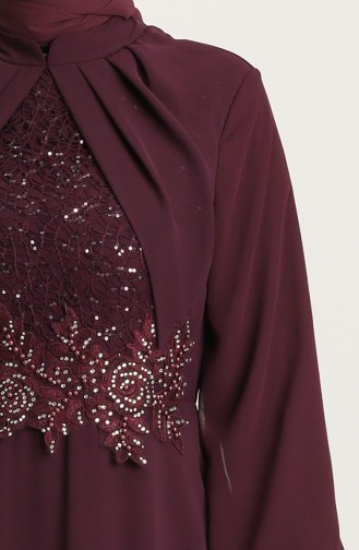 Habillé Hijab Plum 52785-01