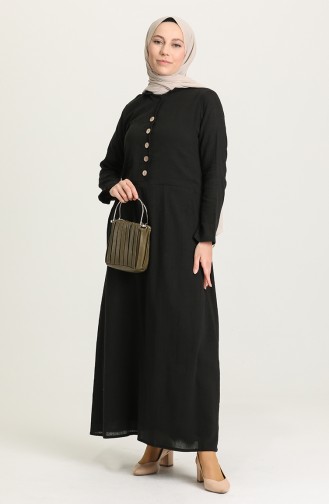 Robe Hijab Noir 12205-03