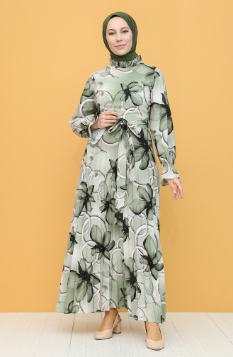 Robe Hijab Khaki 3101-01