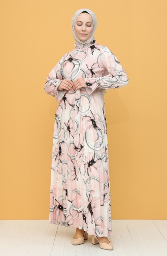 Robe Hijab Poudre 3101-02