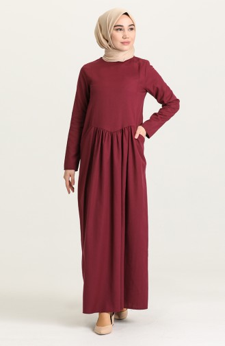 Robe Hijab Plum 3259-05