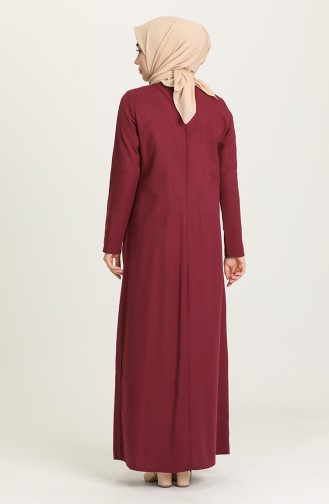 Robe Hijab Plum 3259-05