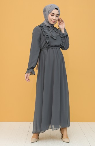 Robe Hijab Fumé 5312-01