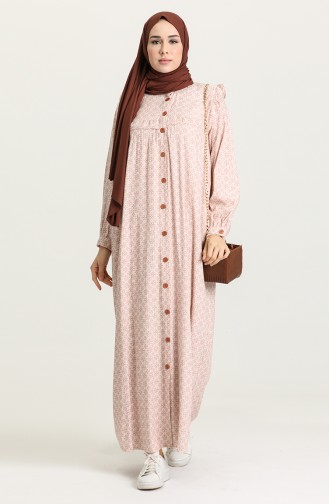 Kupfer Hijab Kleider 21Y8346A-03