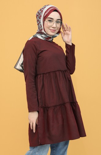 Claret red Tuniek 6510-04