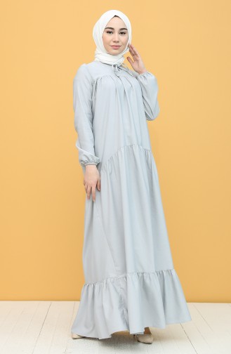 Robe Hijab Gris 7288-06