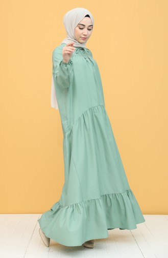 Robe Hijab Vert 7288-12