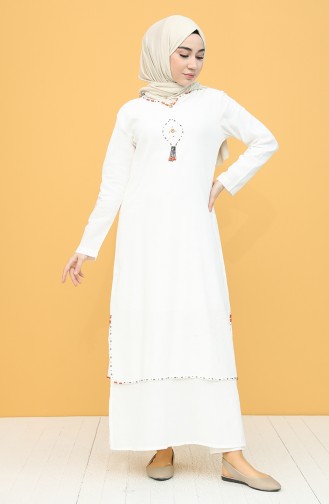 Cream Tunics 22204-02