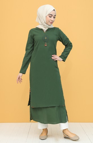 Dark Green Tunics 22204-06