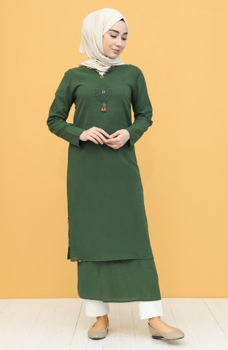 Dark Green Tunics 22204-06