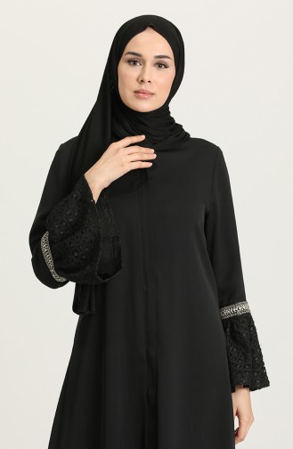 Black Abaya 2300-01